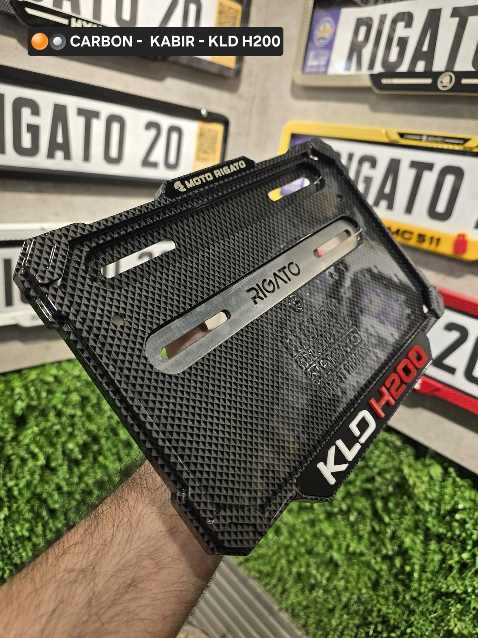 موتوکربن ضد لرزش کی‌ال‌دی با براکت  (HONDA - KLD H200)