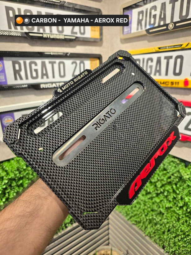 موتوکربن ضد لرزش آیروکس با براکت (YAMAHA - AEROX)